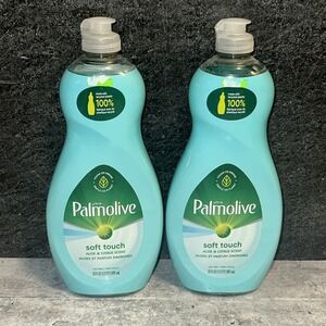 2 Palmolive Soft Touch Aloe & Citrus Dish Liquid 20 oz